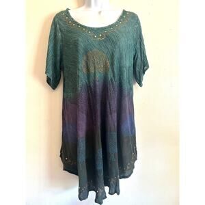 NWT Greater Good "Free Size" Short Sleeve Tunic